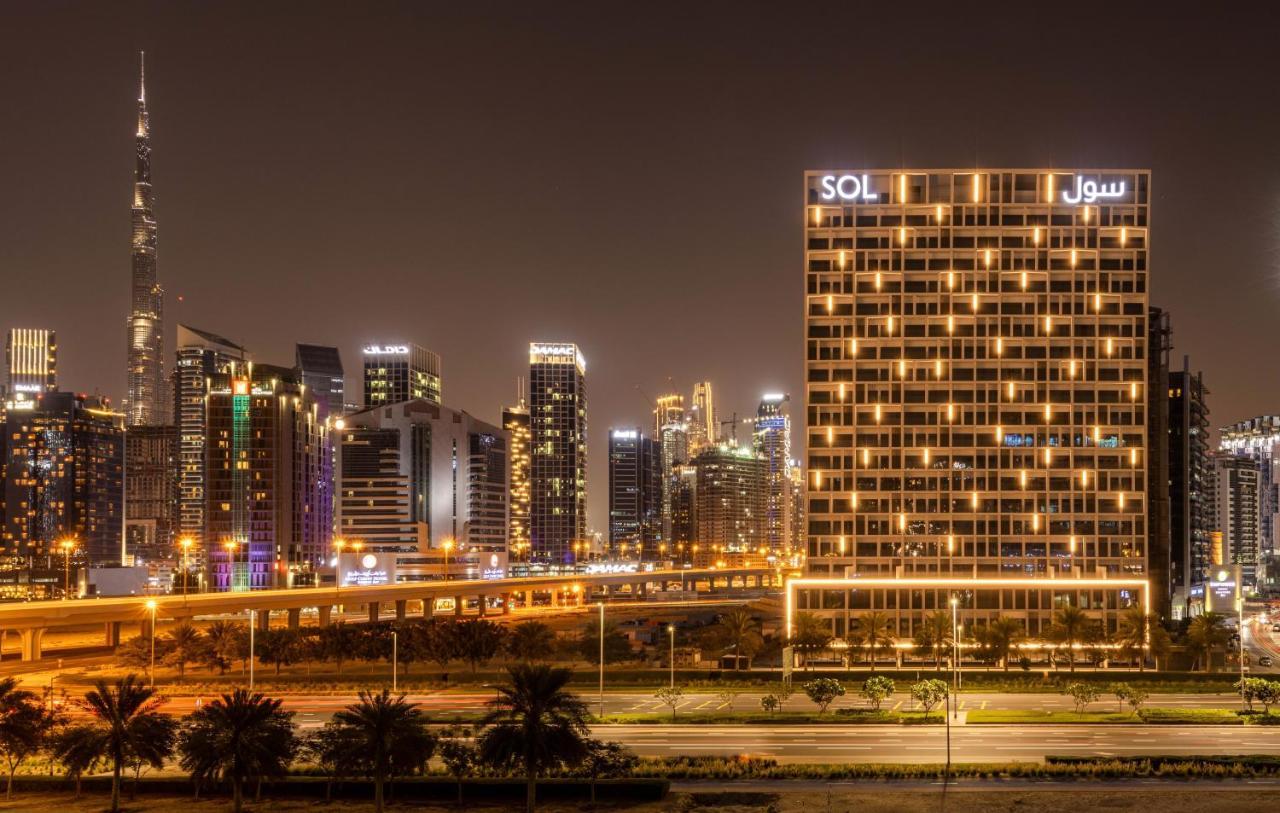 Sol Living - Sol Avenue Lägenhet Dubai Exteriör bild