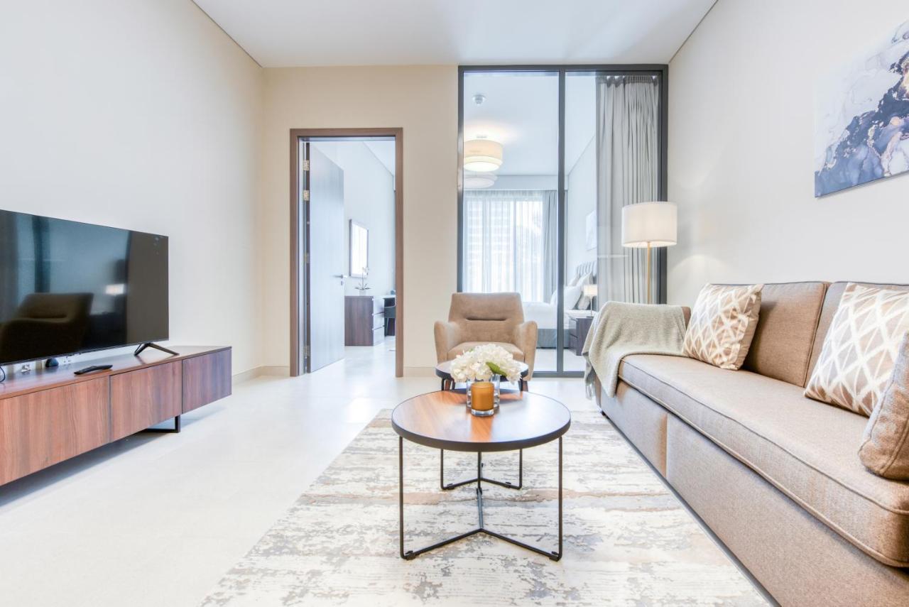 Sol Living - Sol Avenue Lägenhet Dubai Exteriör bild