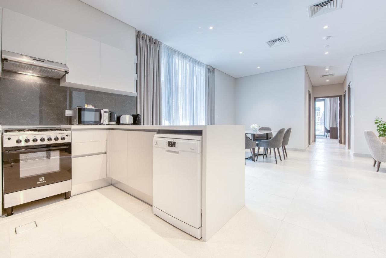 Sol Living - Sol Avenue Lägenhet Dubai Exteriör bild