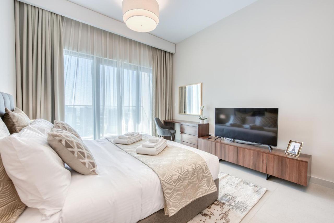 Sol Living - Sol Avenue Lägenhet Dubai Exteriör bild
