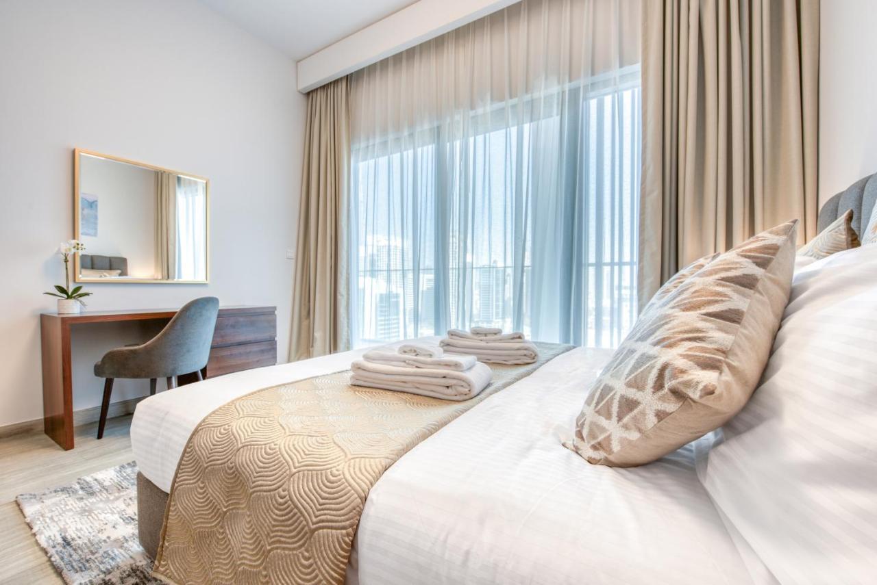 Sol Living - Sol Avenue Lägenhet Dubai Exteriör bild