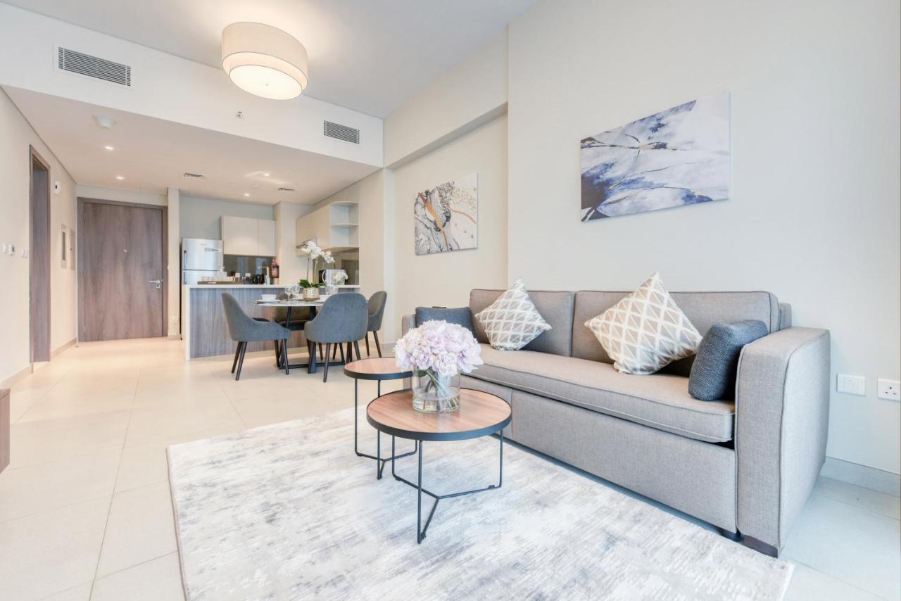 Sol Living - Sol Avenue Lägenhet Dubai Exteriör bild